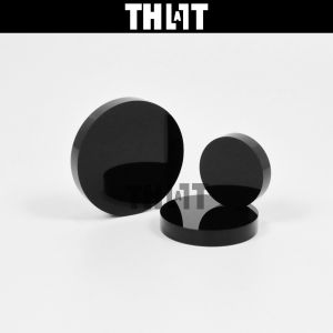 ฐานอะคริลิคดำเงา แบบกลมหนา Display prop แท่นวางถ่ายสินค้า พร็อพถ่ายรูป อุปกรณ์ประกอบฉาก พร้อมส่ง Thatisall