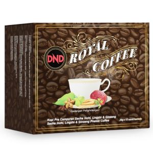Official Store DND Royal Coffee 20G X 15 Sachets Zemvelo DND369 Sacha Inchi Oil