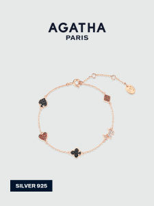 AGATHA | Dây Chuyền Tay bạc Thiết Kế Pháp Quyến Rũ Poker Queen