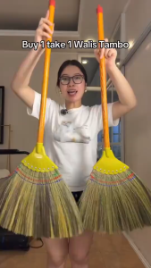 Buy1 Take1 Durable Walis Tambo Broom Natural Material Sturdy Handmade Detachable Sweeper