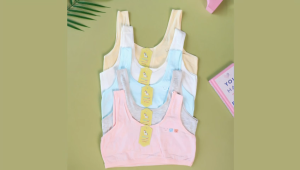 4 Pcs Miniset Polos Anak Perempuan Bra Remaja Pakaian Dalam terlaris 2025..