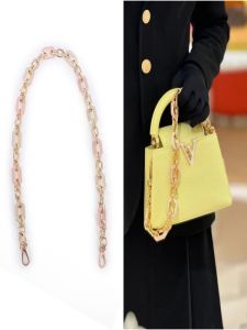 Diamond Pattern Shoulder Strap Chain for Bag Underarm Crossbody Decorative Handbag Chain Accessory