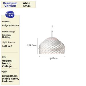 Hollow Tower Design Pendant Light