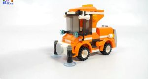 Keyixing 140Pcs Construction - Street Sweeper (18033) Raion Educational Building Blocks