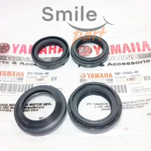 Seal Shock Depan + tutup abu debu sil vixion scorpio sil abu shock VIXION NEW BARU SCORPIO LAMA 3C1
