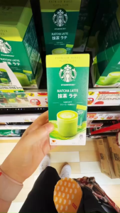Nội địa Nhật - Hàng sẵn - Tổng hợp cà phê/matcha hòa tan Starbucks (Hộp 4 gói)