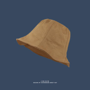 Unique Style Fishing Cap Elegant Goddess Face Covering Bucket Hat Solid Color High Temperature Resistant Fashionable Versatile Trendy