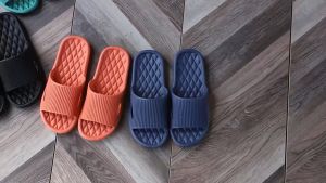 HK SW674 Sandal Rumah Slop Karet Tebal Polos Wanita Kualitas Import COD sendal EVA Empuk Anti Licin Import COD