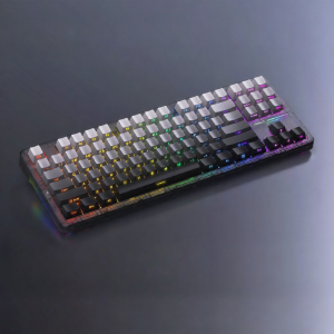 AULA | F87 Customizable Wireless Mechanical Keyboard Tri-Mode Bluetooth 60 Percent RGB Gaming Keyboard with Hotswappable Switches and Customizable Keycaps for Gamers