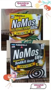Obat Nyamuk Bakar NoMos 1 Pack isi 5 Pasang
