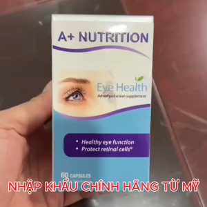 Bổ mắt sáng mắt (từ Mỹ) EYE HEALTH viên uống giúp tăng cường thị lực. Lọ 60 viên