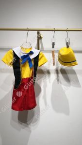 The Adventures of Pinocchio cosplay costume for kids baby boy Long nose puppet toy Halloween