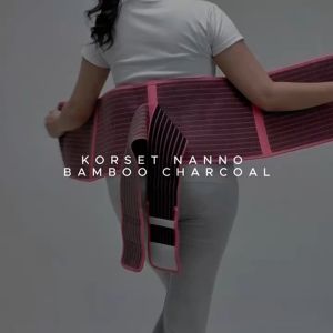 Momiasi - Korset Nanno Bamboo Charcoal - Korset Postpartum Adjustable