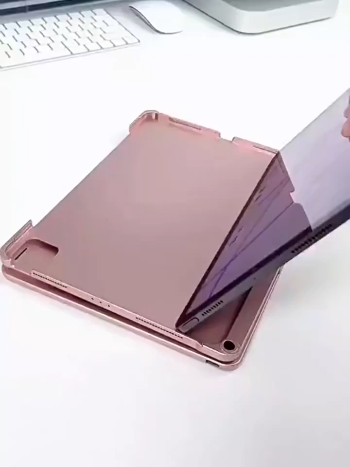 Papan Kekunci Wayarles Wireless Keyboard with Touchpad 360 Rotating for IPad 10 11 Air 4 5 6 Air 7 M3 2025 Mini 6 7 Pro 11 13 M2 M4 2018-2025