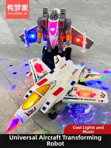 Deformable Electric Car Toy With Lights and Music