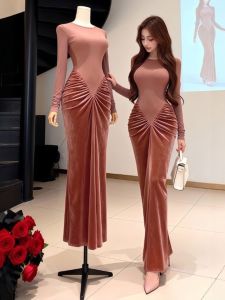 CHANGTONG | Stylish Elegance Slim Fit Midi Dress