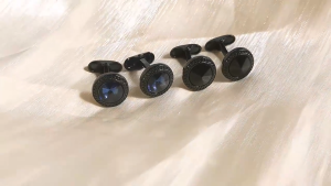 Men in Tie Cufflinks คัฟลิงค์สแตนเลสใส่สูท รุ่น Vintage Cufflinks