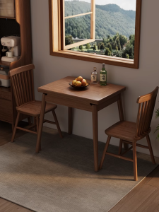 DONGMU | Small Household Foldable Wooden Storage Dining Table