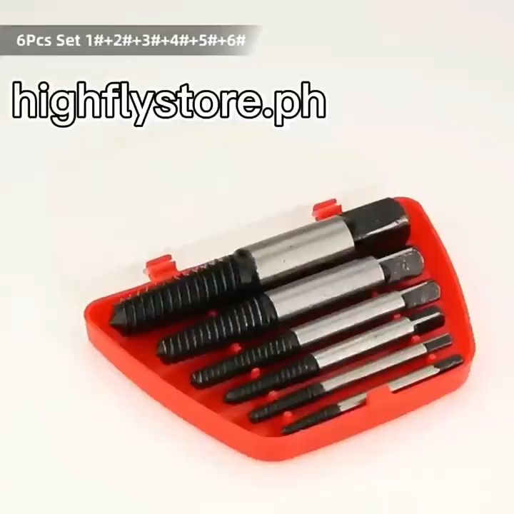 Luckyway 19-Piece Screw & Bolts & Nut Extractor Set, For