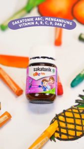 Sakatonik ABC Botol isi 30 Tablet - Suplement Tablet Hisap Multivitamin Anak