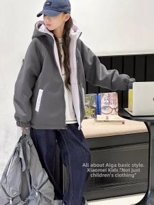Aiza basic | Hooded Reversible Outdoors Childrens Top