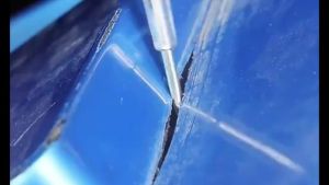 Las Stapler Hot Stapler Untuk Perbaikan Bumper Mobil Perlengkapan Mesin Las Plastic Welding Machine