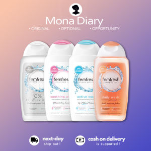 🌸100% Authentic🌸 Femfresh Intimate Hygiene Daily 250ml Wash Gentle Cleansing Antibacterial Anti-Itch & Deodorizing For Sensitive Skin