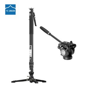 YC ONION PINETA PRO Monopod One-button Stretch Carbon fiber Quick-release Portable Professional Camera Monopod