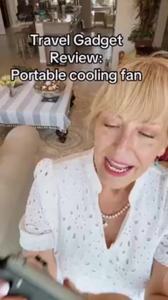 Mini Handheld Folding High-speed Turbo Fan 5 Speed Portable Hanging Neck Outdoor Violence Wind Desktop Fan Pocket Fans