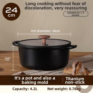 JEETEE | Non-stick Multi-function Cooking Pot Dual Handles