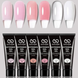 Quick Build Nail Lengthening Gel for Protecting and Strengthening Nails Perfect for Daily Nail Care - Easy to Use Toothpaste