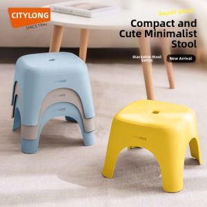 Citylong | Durable Slip-Resistant Plastic Stool