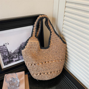 TANGKOU | Beach Vacation Commuter Tote Large Capacity Handbag