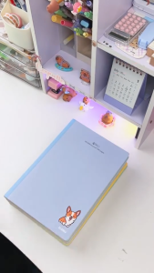 Vở Dash Caro (5x5)mm may dán gáy KLONG B5 100GSM 80 120 200 trang MS: 834 835 836