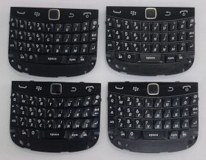 Bộ bàn phím zin nguyên khối blackberry 9900/9930( thanh ngang đen)