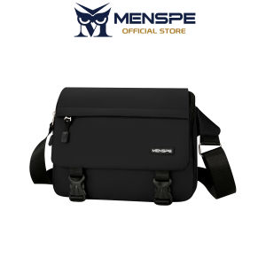 MENSPE Men Fashion Shoulder Bags Sling Chest Bag Cross Body Bags Messenger Bag Waterproof Cross Body Bag Large Capacity Sling Bags Simple Casual Sport Street Bag Student Teenager Bag