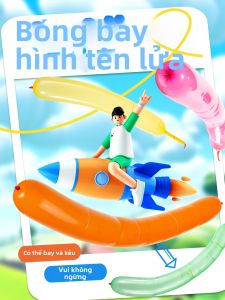 Yizhi | Flying Noisy Balloon Toy