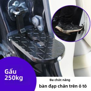 Đa Năng Có Thể Gập Lại Mái Ô Tô Giá Bước Đa Năng Chốt Móc Hợp Kim Nhôm Búa An Toàn Phụ Trợ Bàn Đạp Chân Cho Cửa Xe