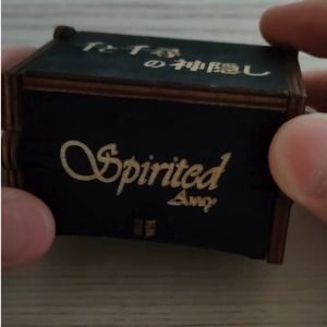 Kotak Musik Kayu Wood Vintage Music Box Diputar Tangan Kado Hadiah TOY3005