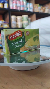 Keju Prochiz Spready Cheddar Olahan 160 Gr