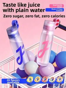 YIQIANJIN | Fruit Flavored Children Water Bottle Set