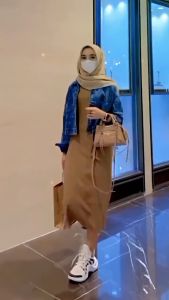 Pakaian Santai Wanita: Inner Dress Casual Gaya Korea