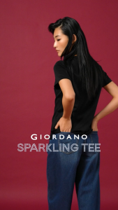 Giordano Women Liquid Touch Sparkling T-Shirt