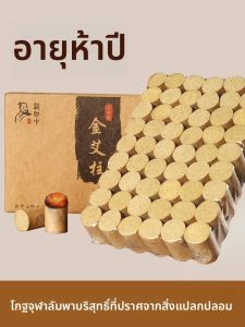 Pure Wild Artemisia Column 5-Year-Aged Household Short Moxibustion Stick Health Care Massage Equipment Accessories QiLangZhong