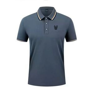 2026 Summer Best-selling Brand New Cartoon Golf Pattern Polo Shirt Fashionable Men Comfortable Short Top