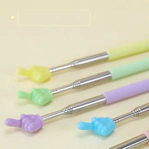 Retractable Teacher Pointer Sticks Student Finger Pointing Sticks For Classroom Finger Reading Tools