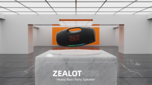 ZEALOT S89 250W Outdoor Portable Bluetooth Speaker TWS Stereo 48000mAh Long Battery Karaoke Speaker Power Bank Fast Charge Waterproof High Power Sound System