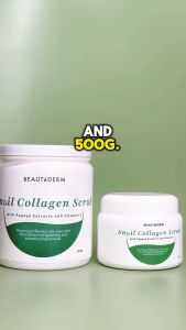 Beautederm Snail Collagen Scrub with Papaya Extracts Vitamin E and Shea Butter PROMO