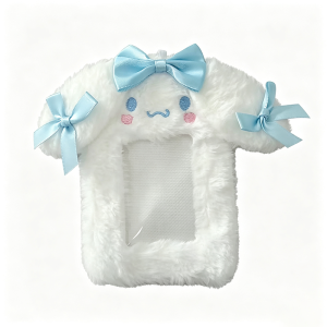 Sanrio | Japanese Style Sanrio Plush Card Holder Cute Cartoon Campus Card Case for Students Portable Card Protector