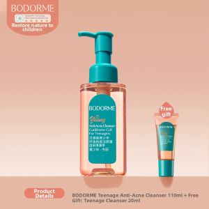 bodcrme | Oil-control Acne-fighting Cleanser for Adolescent Students
